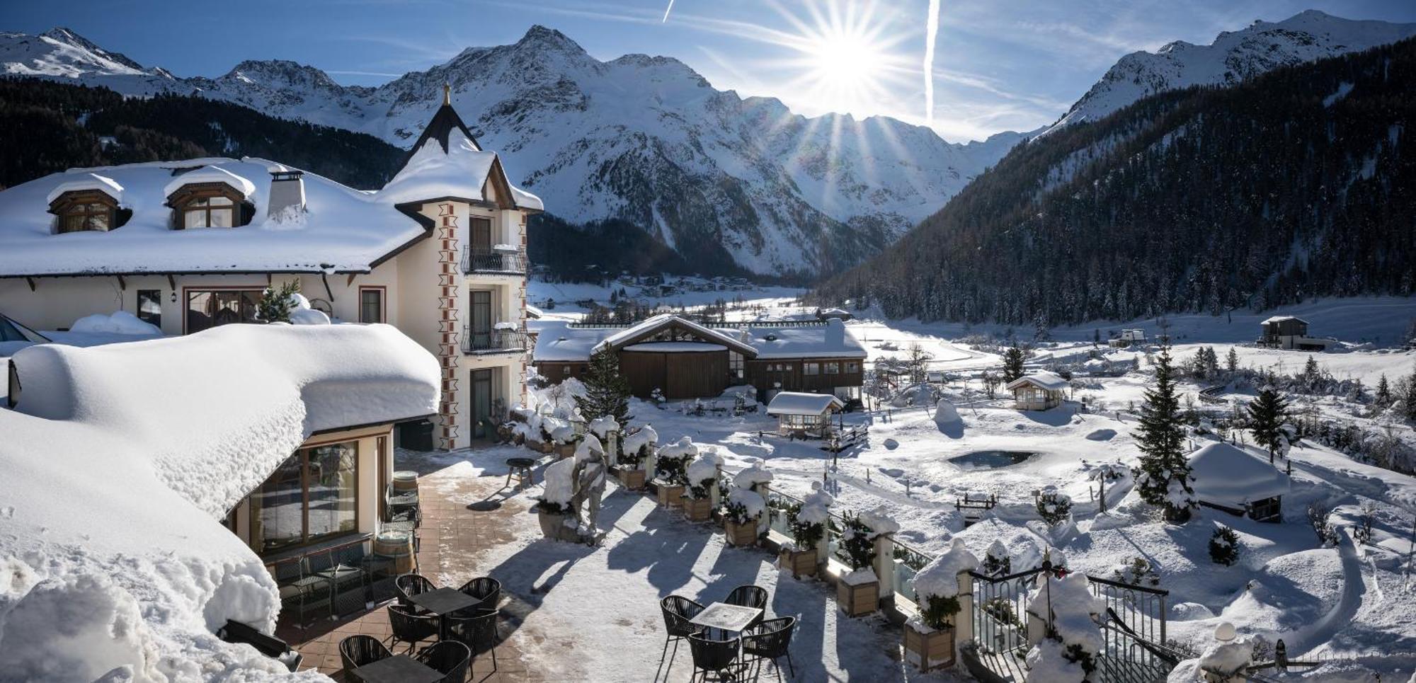 Die Post Am Ortler Solda Exterior photo